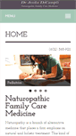 Mobile Screenshot of naturopathicmidwiferyservices.com